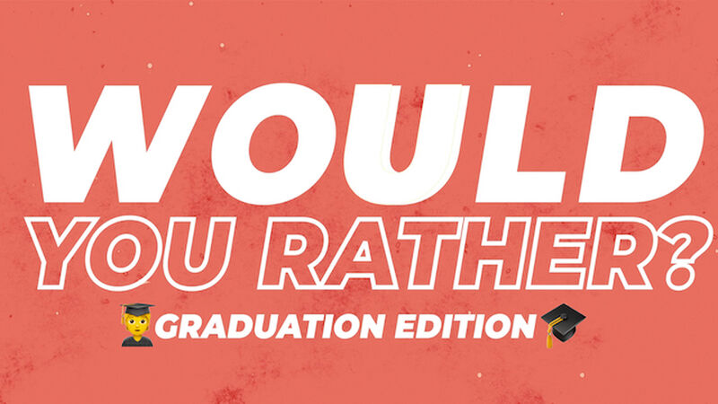 Would You Rather Countdown - Graduation Emoji Edition